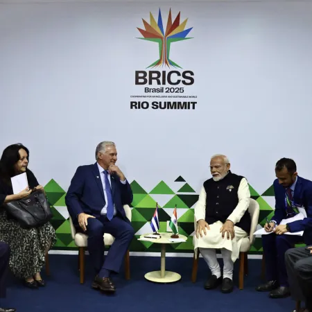 India y Cuba refuerzan lazos farmacéuticos y digitales en la cumbre BRICS 2025