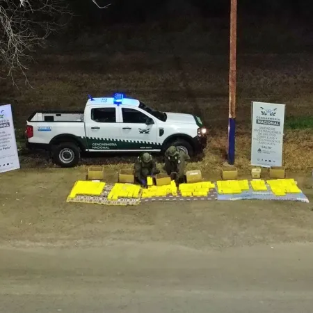 Golpe al narcotráfico: interceptan un camión que llevaba más de 170 kilos de cocaína