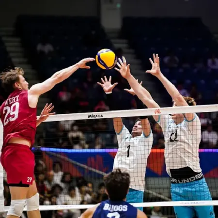 Vóley: la selección argentina cayó ante EE.UU. y se quedó sin chances de clasificar a los playoffs