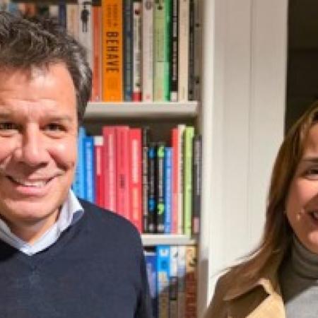La vice de Llaryora se mostró con Manes y crece la posibilidad de Schiaretti candidato
