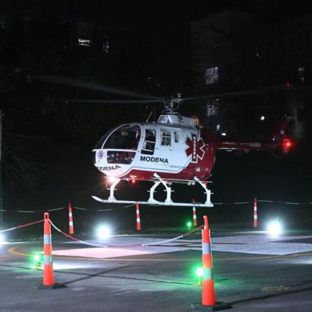 La Ciudad habilitó un nuevo helipuerto nocturno para emergencias del SAME