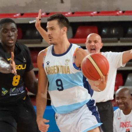 Básquet: Argentina le ganó a Angola 79-73 en el inicio de su gira de amistosos