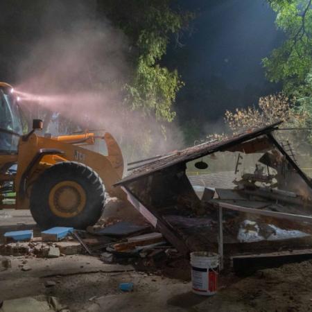 La Ciudad recuperó un sector del espacio público ocupado ilegalmente