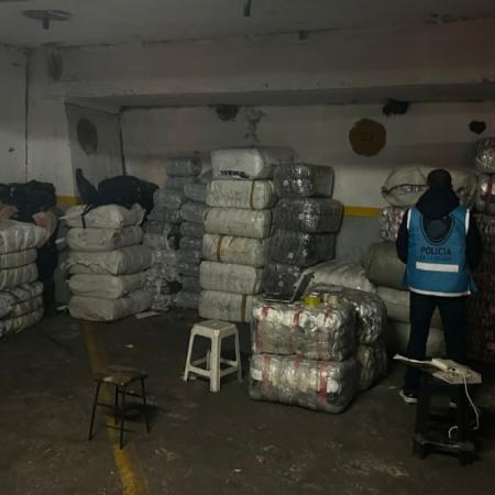 Balvanera: secuestran mercadería de contrabando valuada en 62 millones de pesos