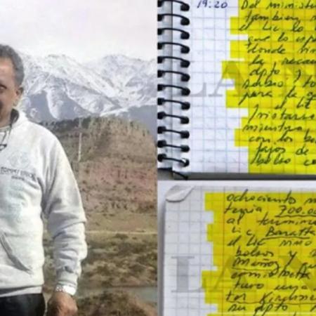 Confirman que Centeno escribió los cuadernos: Gendarmería validó los manuscritos
