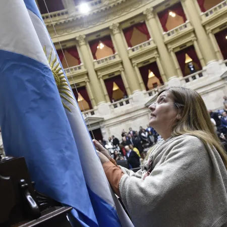 Legisladora hipercrítica de Milei se despide del Congreso: “Voy a volver a casa”