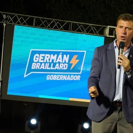 Germán Braillard presentó el “Plan Laburar”, su propuesta de desarrollo económico