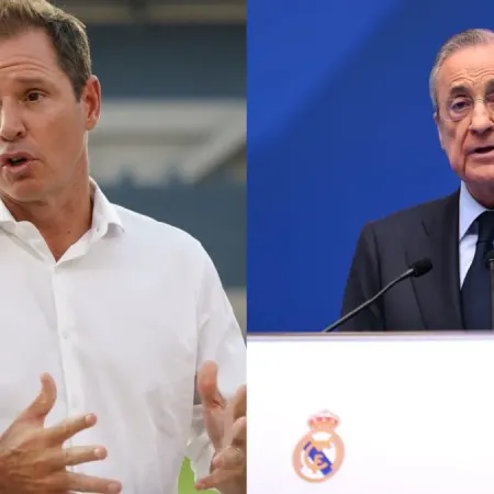 Florentino Pérez y Jorge Brito refuerzan el vínculo entre Real Madrid y River