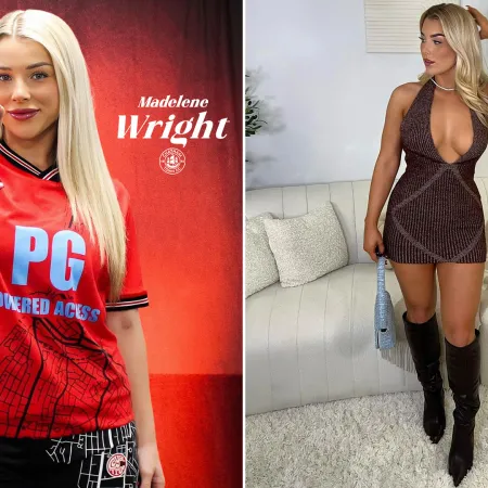 Quién es Madelene Wright, la modelo de OnlyFans que volverá al fútbol