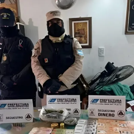 Operativo antidroga en Mar del Plata: cuatro detenidos y más de mil dosis secuestradas