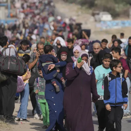 Tensión en Gaza: el movimiento masivo que alerta a la comunidad internacional