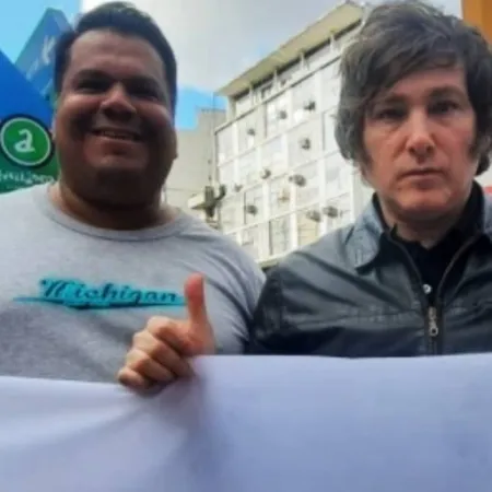 Polémica en Avellaneda: "Pepo" Díaz pide el voto y cuestionó a los "falsos libertarios"