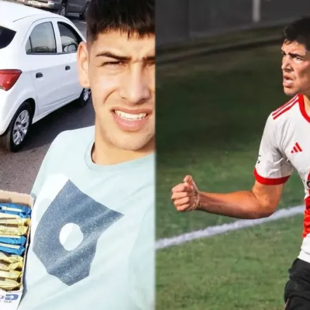 Lautaro Rivero: de vender alfajores a brillar en River