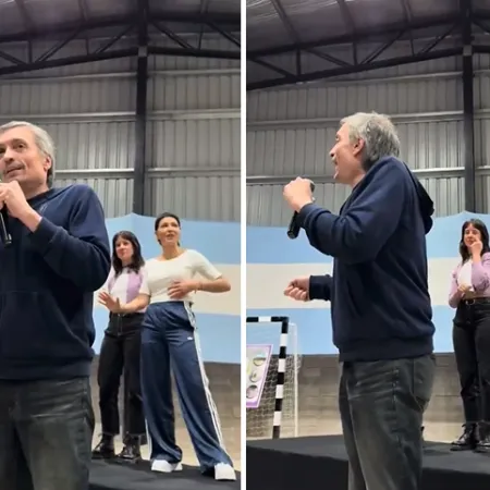 Revelan un nuevo video de Máximo Kirchner hablando sobre Kicillof en Quilmes