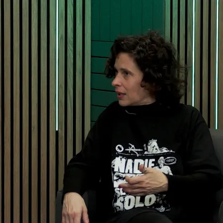 Zuleika Esnal: "Alberto Fernández es un golpeador y Milei odia a las mujeres"