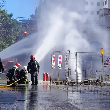 Susto por escape de gas en Ciudad de Buenos Aires: operativo controlado