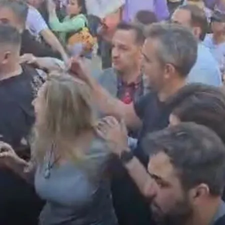 Evacuaron la caravana de Karina Milei y Martín Menem