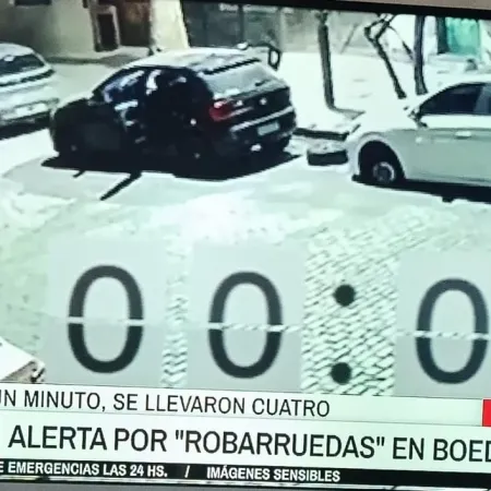 Cayeron los “robaruedas” de Boedo: tres detenidos y un menor trasladado al Inchausti