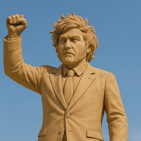 Lucas Llach prometió un monumento de 30 metros a Milei si toma una medida