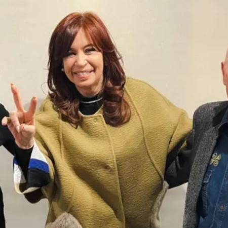 Máximo Kirchner difundió una foto inédita de Cristina y el Indio Solari y llamó a “votar a conciencia”