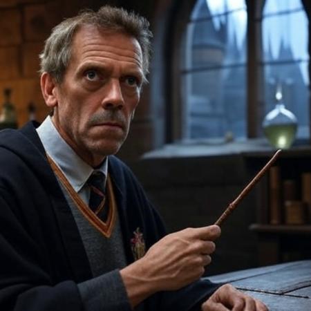 Hugh Laurie y el elenco de lujo que encabeza este nuevo proyecto de Harry Potter
