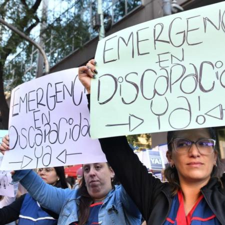 Movilización por discapacidad: agrupaciones rechazan el veto presidencial
