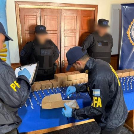 Secuestran un cargamento de fentanilo en Misiones valuado en $440 millones