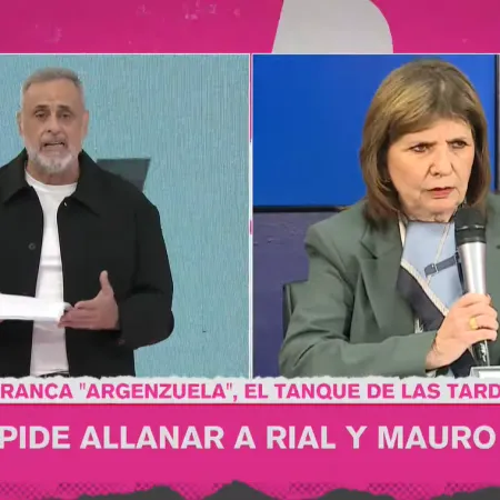 Rial y el pedido de Bullrich para allanarlo: "Son coimeros e hijos de p..."