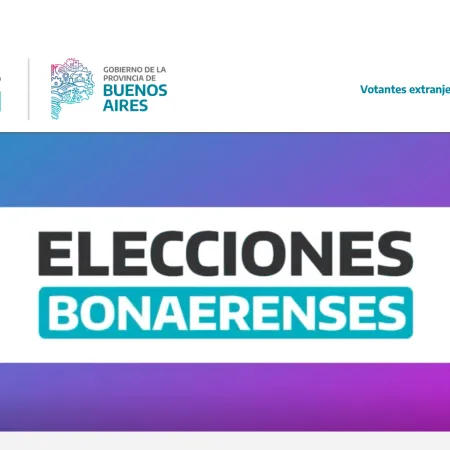 Veda electoral en Buenos Aires: ya rige hasta el domingo a la noche