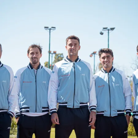 Copa Davis: el equipo argentino viajó a Europa para enfrentar a Países Bajos