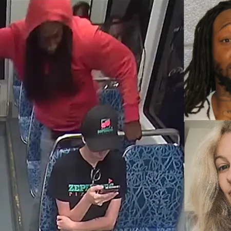 Refugiada ucraniana asesinada en un tren por un afroamericano con antecedentes