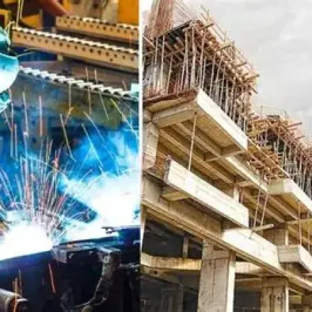Sin piso: la producción industrial se desploma y la construcción tampoco despega