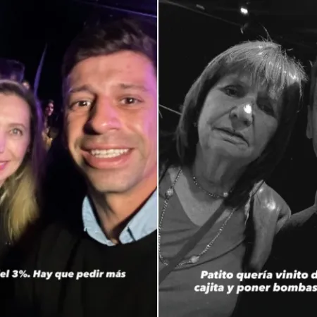 "La del 3%" y "vinito de caja": candidato de LLA se burló de Karina Milei y Patricia Bullrich