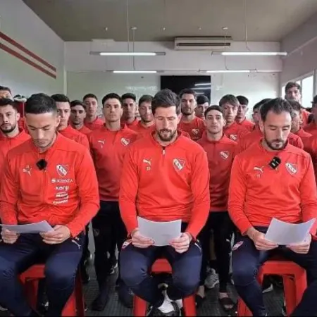 Rodrigo Rey y los jugadores de Independiente hablaron tras la sanción de CONMEBOL