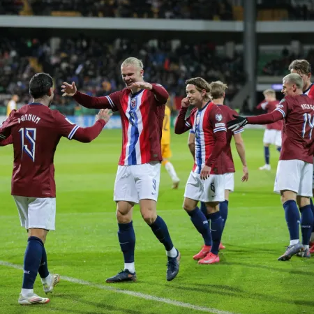Noruega aplastó a Moldavia 11-1 con cinco goles de Haaland
