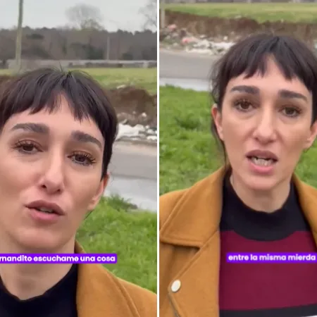 Leila Gianni 'felicitó' a Fernando Espinoza tras ser vapuleada en La Matanza
