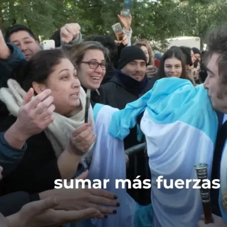 "Sumar más fuerzas": Milei le copió al peronismo su lema ganador en PBA