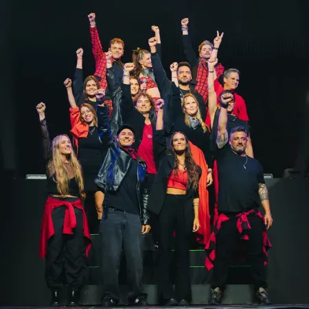 Lo que no se vio del reencuentro de Rebelde Way en el Movistar Arena