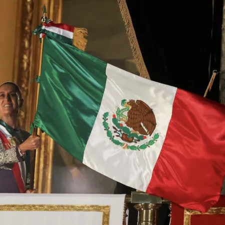 Sheinbaum en el Grito de Independencia: la historia detrás de su banda