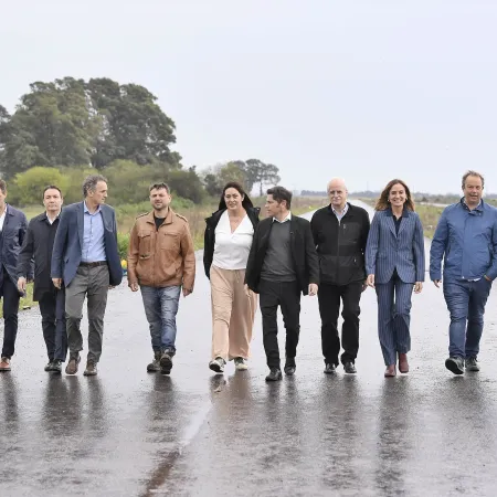Taiana y Grabois caminan el conurbano con Kicillof: "Nos acusarán de estatistas"