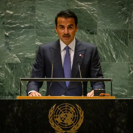 El discurso del Emir de Catar que desafía el poder militar en la ONU