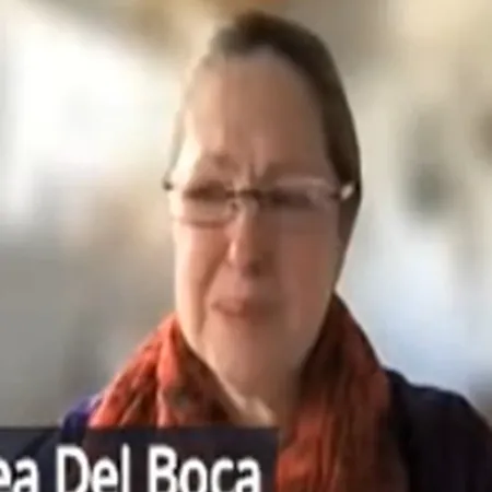 La reacción de Andrea del Boca tras ser absuelta