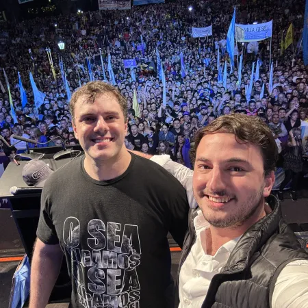Inesperado pedido de Milei al Gordo Dan y Romo para el Movistar Arena: "Me estás jodiendo"
