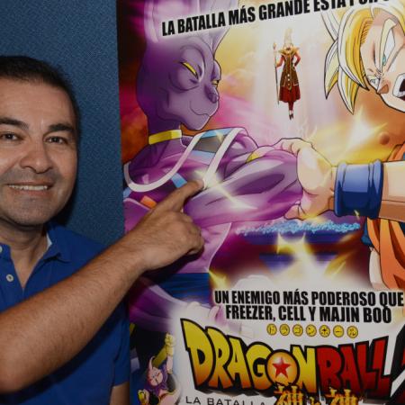 Es la voz de Goku pero dice: “En mi vida hay un antes y un después de Bruce Willis”