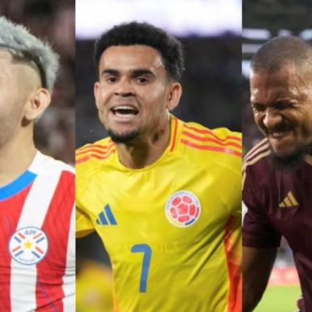 Uruguay, Paraguay y Colombia buscan la clasificación a la Copa Mundial de Fútbol 2026