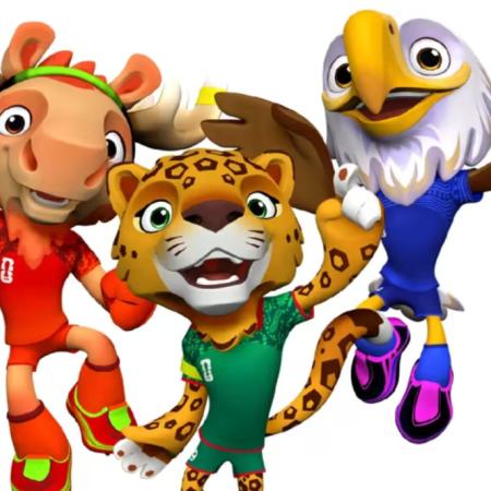 La FIFA presentó a Maple, Zayu y Clutch, mascotas oficiales del Mundial 2026
