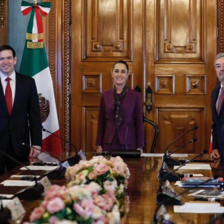 La visita de Rubio a Sheinbaum: un nuevo pacto contra los cárteles