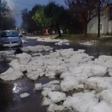 La Pampa y una tormenta histórica: granizo y destrozos en Santa Rosa