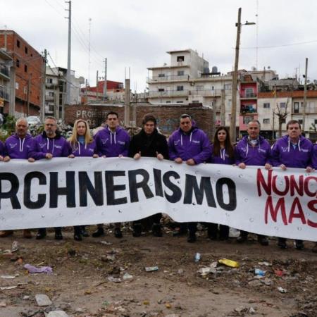 Milei cierra la campaña con un fuerte operativo en Moreno