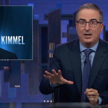 John Oliver, el ganador del Emmy, defendió a Jimmy Kimmel y trató a Trump de “bully”
